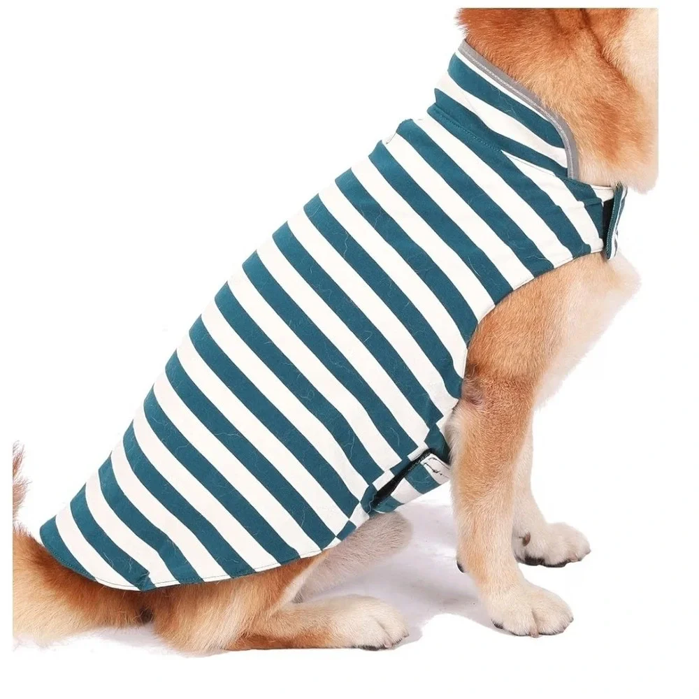 NWT LetyDog reversible Scottish plaid tartan / stripes size XXL P25
